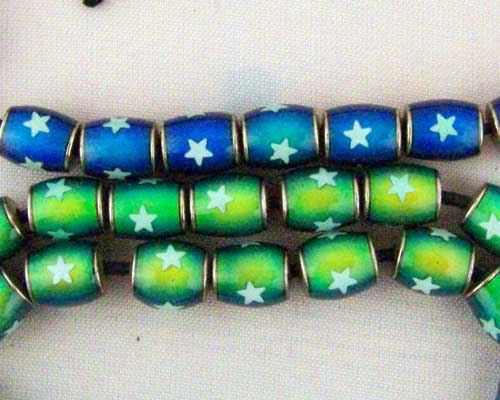 Mirage Bead 8x12mm with star.