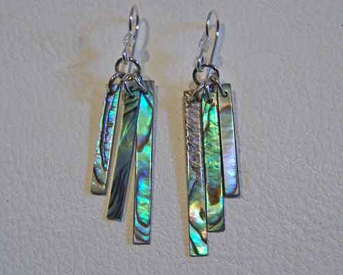 Paua Chime earrings