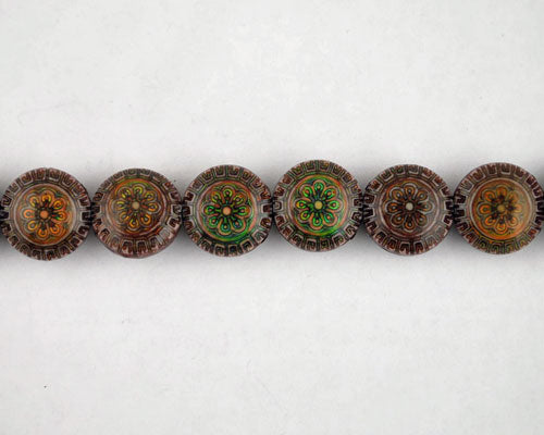 Fancy mirage bead "Sun Blossom"